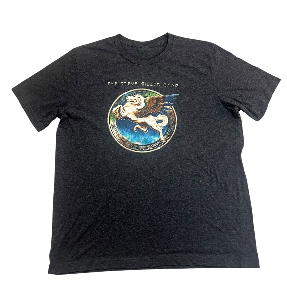 Steve Miller‎ Band 2014 Concert Pegasus print Graphic T-Shirt SZ L
